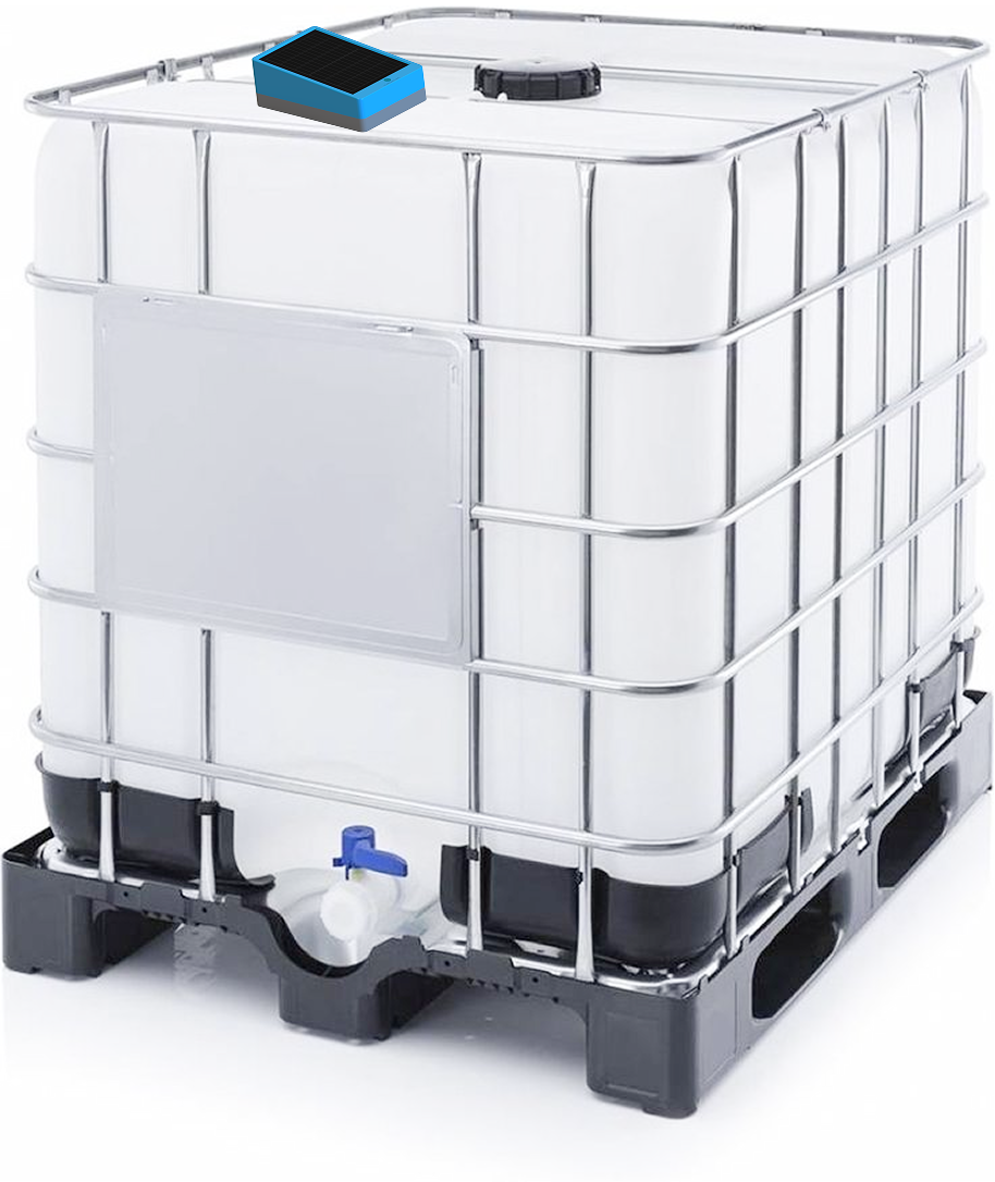 Industrial radar sensor for automated chemical tank fill level detection